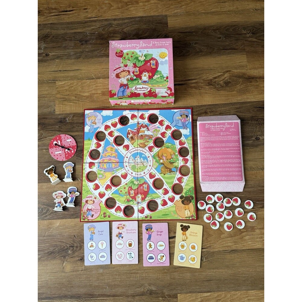 Strawberryland - A Berry Sweet Game‎ Strawberry Shortcake Vintage Complete 2003